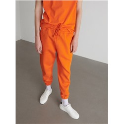 Sweathose in kräftigem Farbton