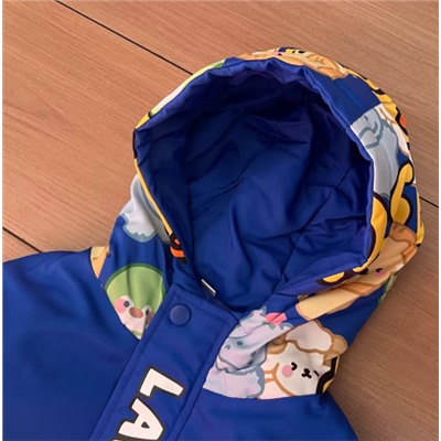 Яркая куртка для мальчиков/девочек водонепроницаемая