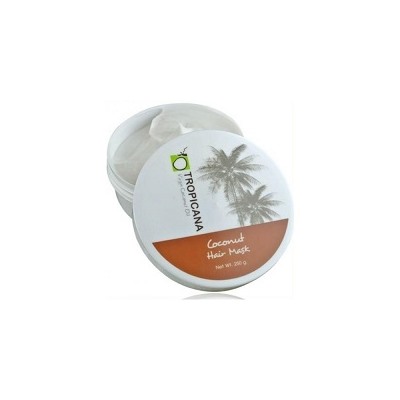 КОКОСОВАЯ МАСКА ДЛЯ ВОЛОС С АРГАНОВЫМ МАСЛОМ TROPICANA COCONUT OIL 250 гр/Tropicana hair mask 250 гр.