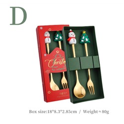 Рождественская вилка + ложка