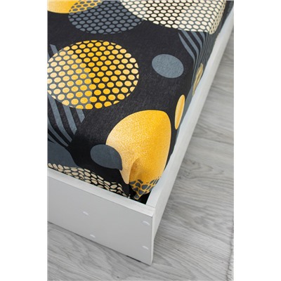 Простыня на резинке Оливер1 180х200  бязь 120гр/м Текстильная коллекция