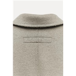 FEW ITEMS LEFT ZW COLLECTION DOUBLE-FACED FITTED BLAZER