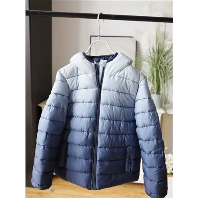 Детская стеганная куртка с градиентом, экспорт