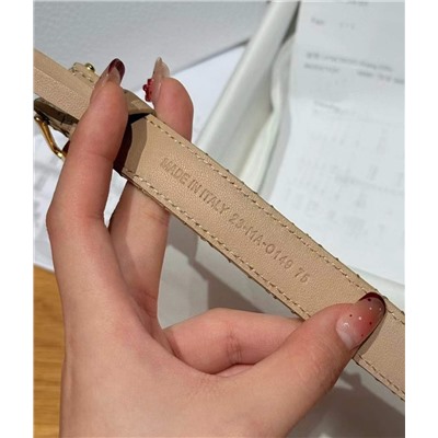 Женский кожаный ремень со стразами   DIO*R  Montaign*e Juli*e