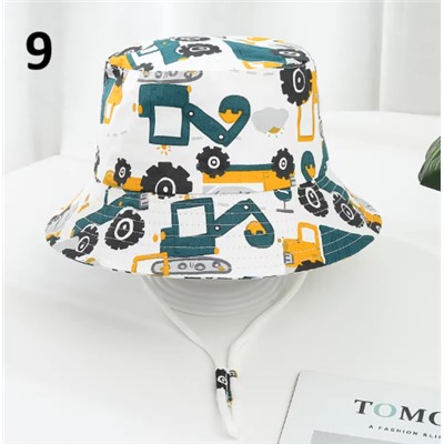 Хлопковая панама для мальчиков и девочек. 10 разных расцветок