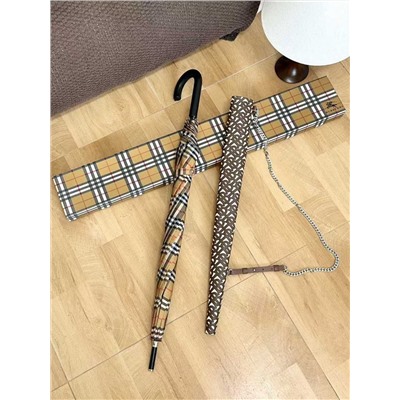 Женский зонт трость  BURBERR*Y