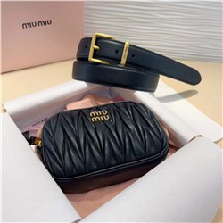 Классная стильная пара из ремня и сумки  MiuMi*u