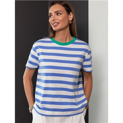 Футболка из премиального хлопка с эластаном