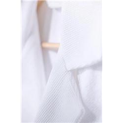 Carole Unisex %100 Pamuk Bornoz Set - Beyaz - Lüks Koleksiyon