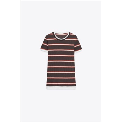 DOUBLE STRIPE T-SHIRT
