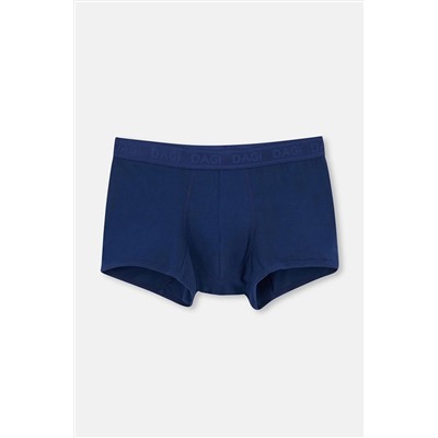 Dagi Mavi 2'li Desenli Micro Modal Boxer