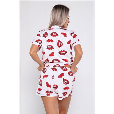 908 Пижама женская Губы