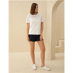 Lacivert Regular Fit Bermuda Şort