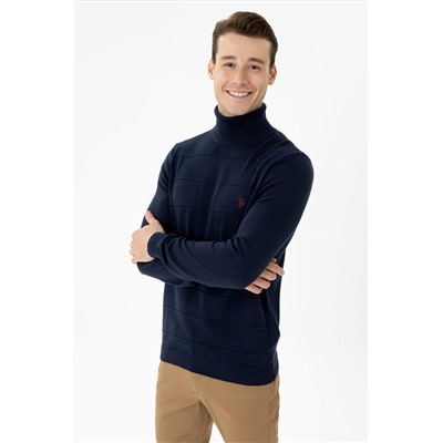 Erkek Lacivert Kazak