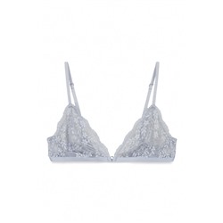 Sujetador triangular encaje azul NATURAL