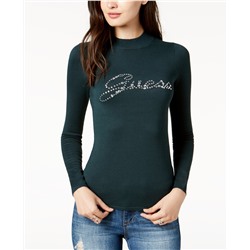 GUESS Holly Embellished Cutout Top