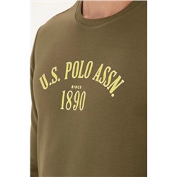 Erkek Haki Sweatshirt