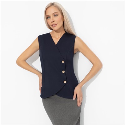 Жилет приталенный, Теперь ты босс (blue)