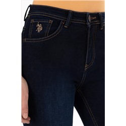 Kadın Koyu Mavi Skinny Fit Jean Pantolon