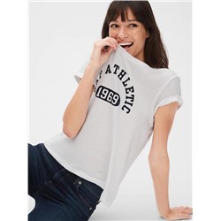 Gap Athletic Logo Crewneck T-Shirt