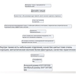 Какие классные сумочки-тоут из жаккардовой ткани с натуральной кожей
