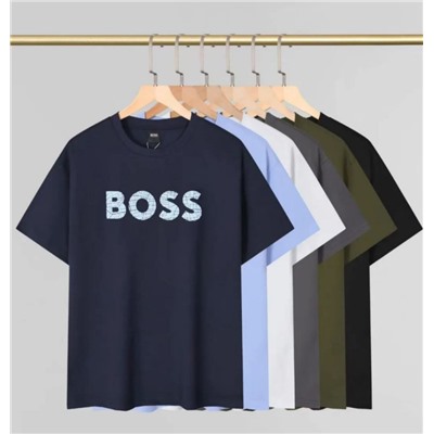 Хлопковая футболка  (6 цветов) БОС*С