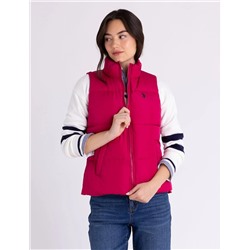 CLASSIC PUFFER VEST WITH ZIP POCKETS