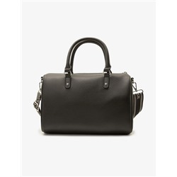 SOLID SWIFTY SATCHEL BAG WITH CROSSBODY STRAP