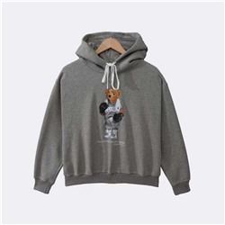 Теплая женская толстовка с начёсом RALPH LAURE*N ОРИГИНАЛ!