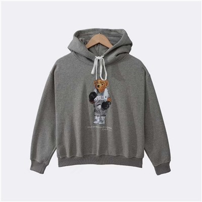 Теплая женская толстовка с начёсом RALPH LAURE*N ОРИГИНАЛ!