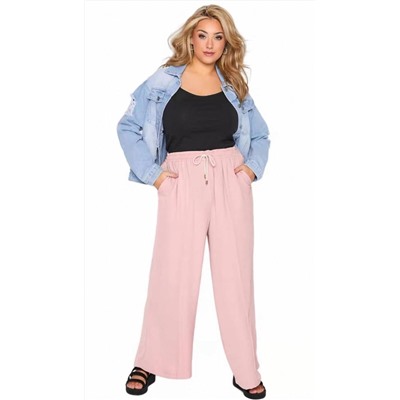 Женские легкие свободные брюки Plus Size