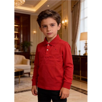 Детский лонгслив поло ПОЛ*О РАЛЬФ ЛАУРЕН 💙  Состав: 100% хлопок