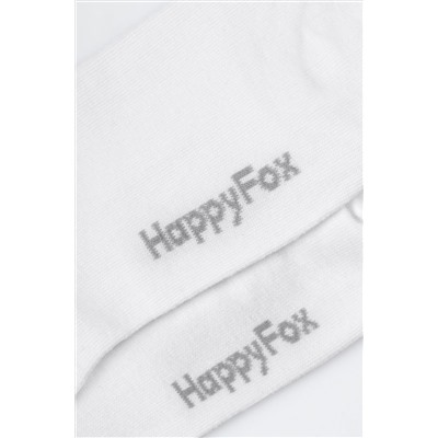 Набор однотонных укороченных носков 6 пар Happyfox