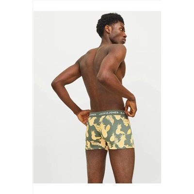 Jack & Jones Jack Jones Jacdan Trunks 3 Pack Erkek Siyah Giyim\boxer\ 12256550-02