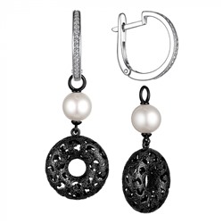 Серьги серебро 52955.1S1G