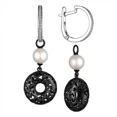 Серьги серебро 52955.1S1G