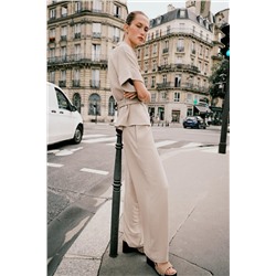 FLOWING WIDE-LEG TROUSERS