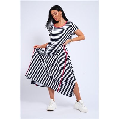 Платье оверсайз с карманами USHI