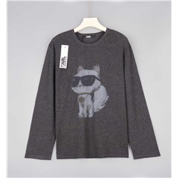 Свободный повседневный свитер КАР*Л 😎