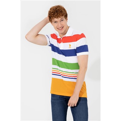 Erkek Koyu Sarı Polo Yaka Tişört