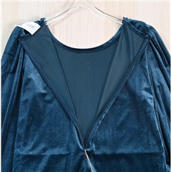 Женское платье из бархата