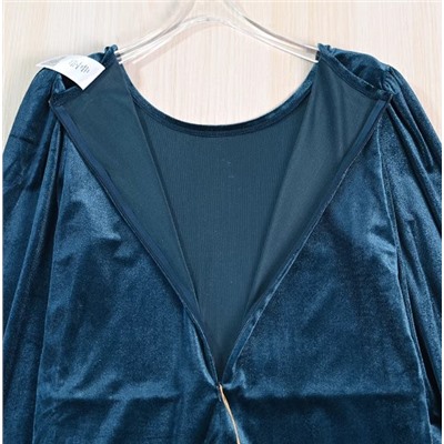 Женское платье из бархата