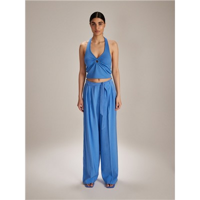 Hose mit hohem Modalanteil und weitem Bein