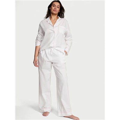 Victoria's Secret Heritage Cotton Long Pajama Set