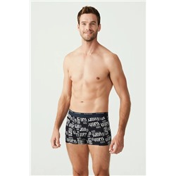 U.S. Polo Assn. Erkek Lacivert - Lacivert Melanj 3 Lü Boxer