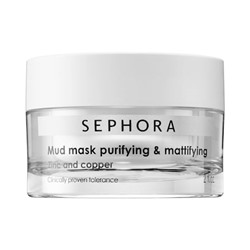 Mud mask purifying and mattyfying