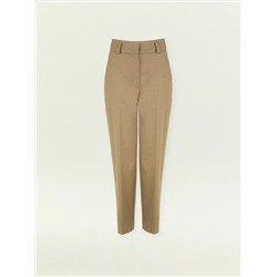Брюки зауженного кроя из костюмной шерсти, D397/ant