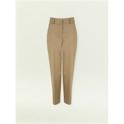 Брюки зауженного кроя из костюмной шерсти, D397/ant