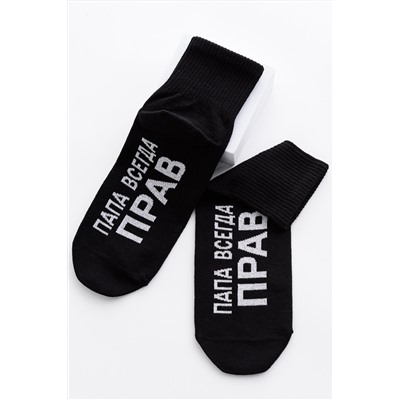 Носки мужские Папа прав