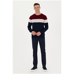 Erkek Lacivert Kanvas Pantolon